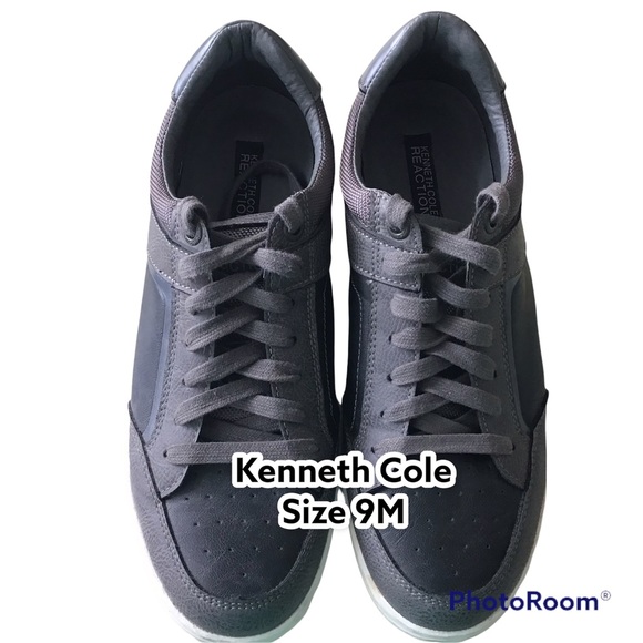 Kenneth Cole Leather Sneakers - Picture 1 of 6
